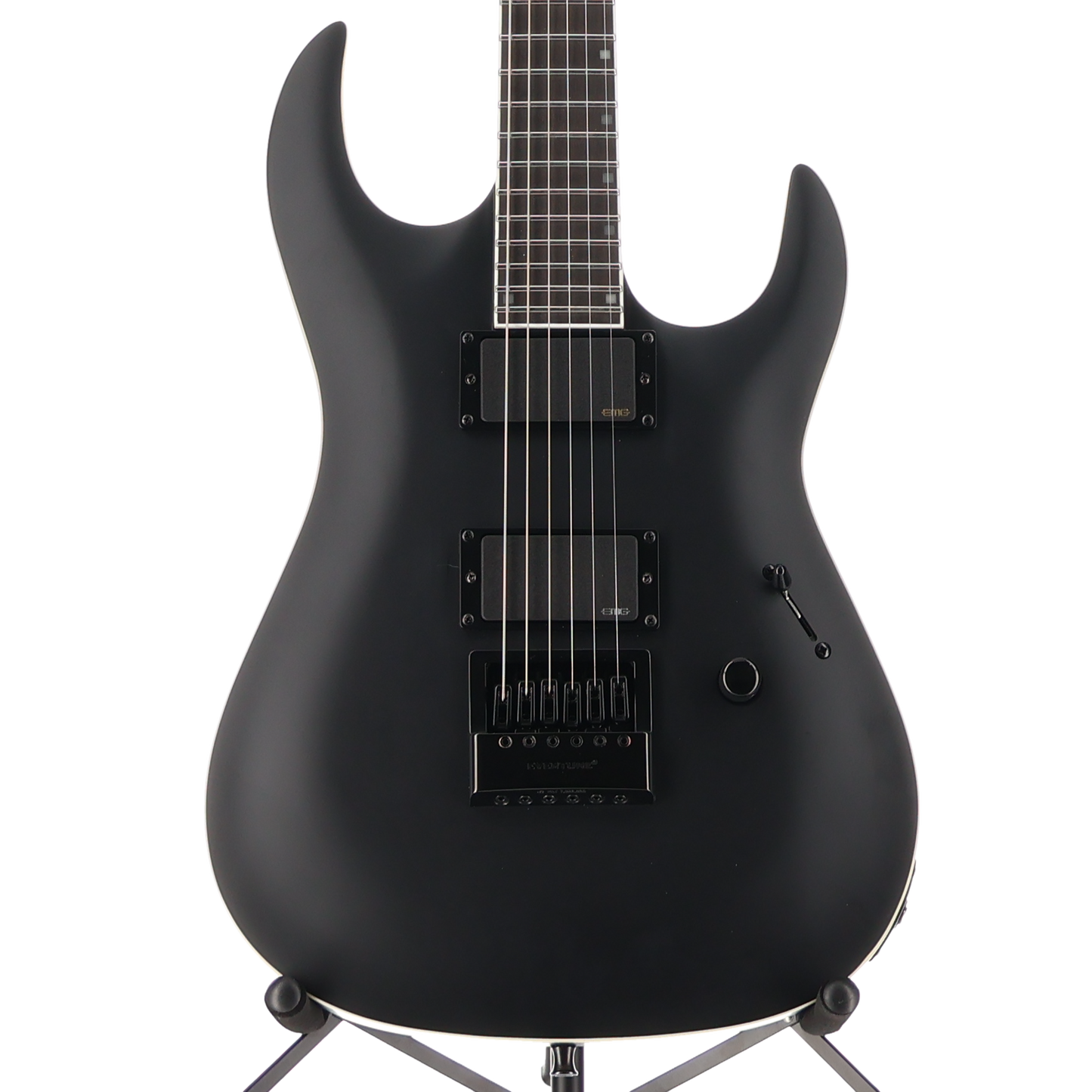 BC Rich Andy James Signature Assassin 6 Matte Black - EMG 85 & 81 Pickup Mod (SR) (60328)