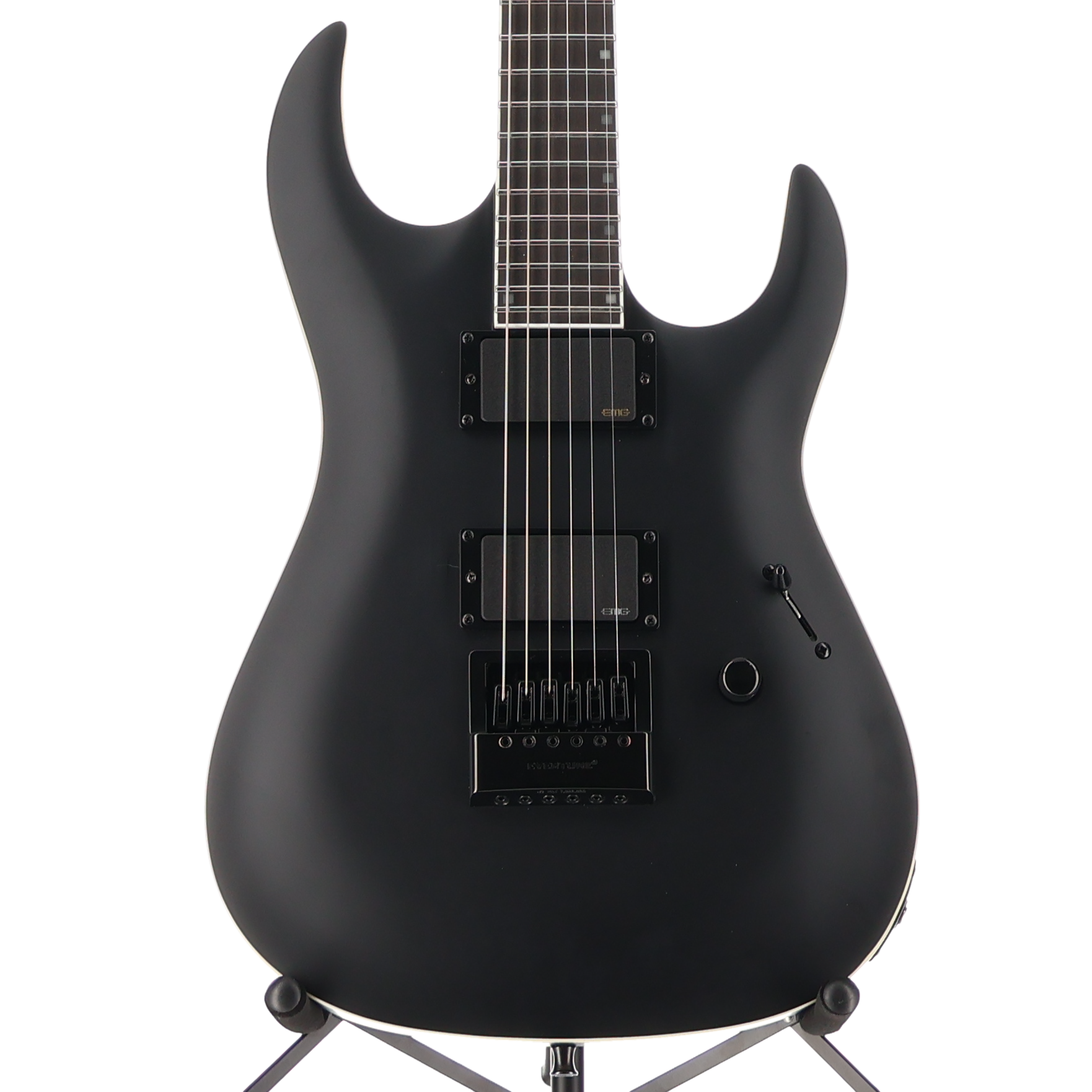 BC Rich Andy James Signature Assassin 6 Matte Black - EMG 85 & 81 Pickup Mod (SR) (60328)