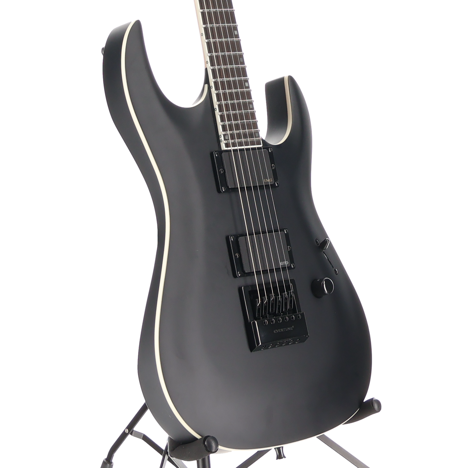 BC Rich Andy James Signature Assassin 6 Matte Black - EMG 85 & 81 Pickup Mod (W11) (60324)