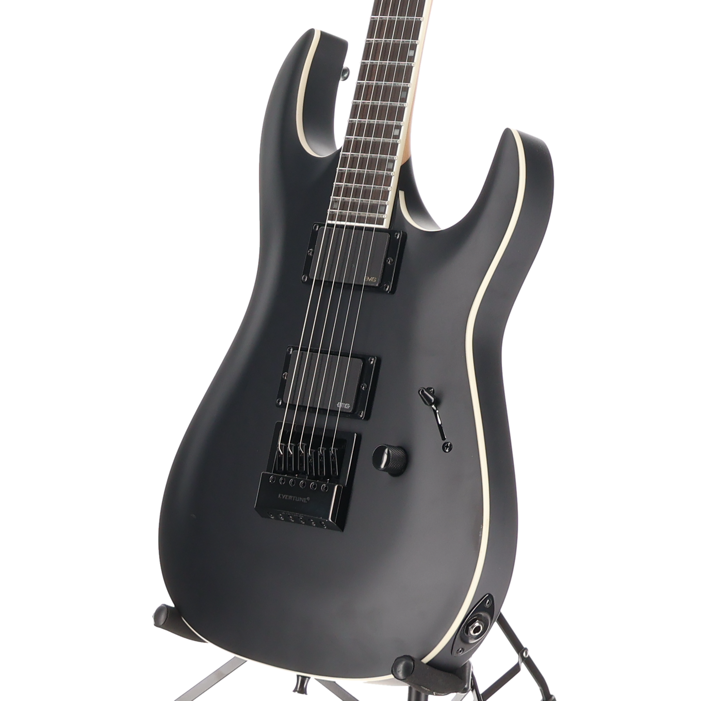 BC Rich Andy James Signature Assassin 6 Matte Black - EMG 85 & 81 Pickup Mod (W11) (60324)