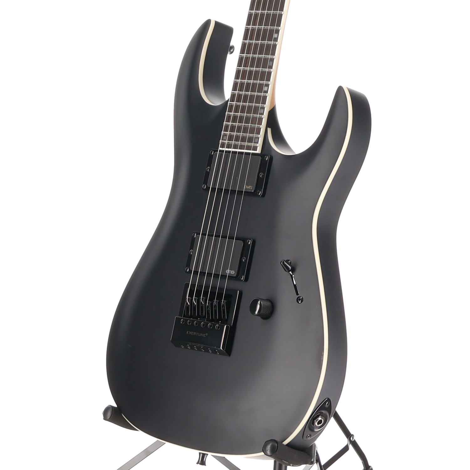 BC Rich Andy James Signature Assassin 6 Matte Black - EMG 85 & 81 Pickup Mod (W11) (60324)
