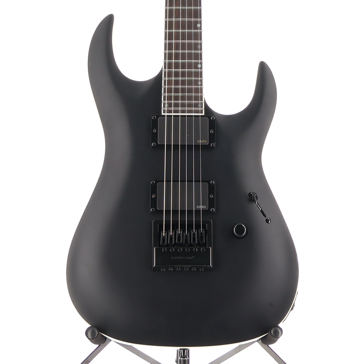 BC Rich Andy James Signature Assassin 6 Matte Black - EMG 85 & 81 Pickup Mod (W11) (60324)