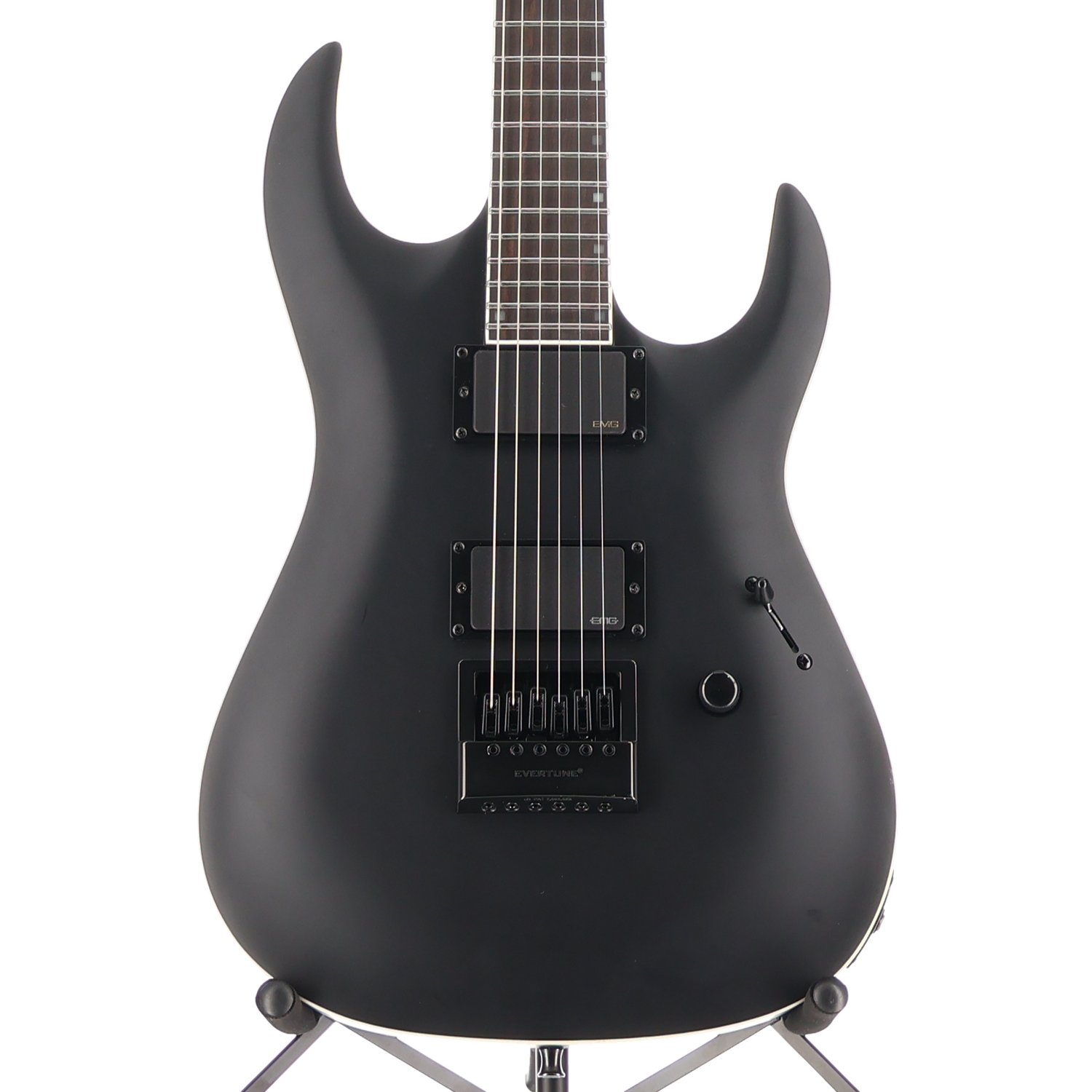 BC Rich Andy James Signature Assassin 6 Matte Black - EMG 85 & 81 Pickup Mod (W11) (60324)