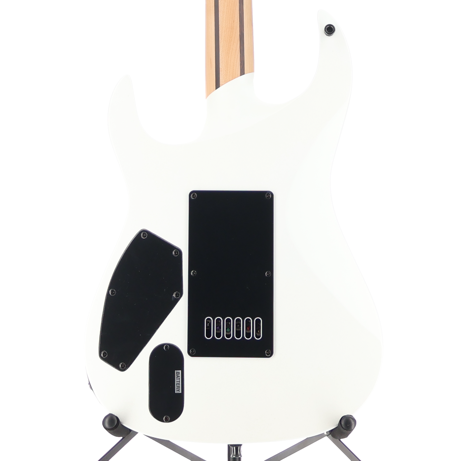 BC Rich Andy James Signature Assassin 6 Matte White - EMG 85 & 81 Pickup Mod (T1) (60330)