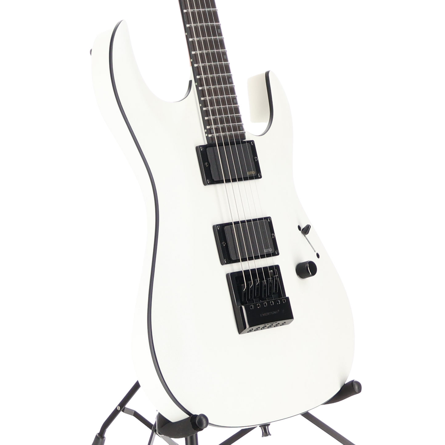 BC Rich Andy James Signature Assassin 6 Matte White - EMG 85 & 81 Pickup Mod (T1) (60330)