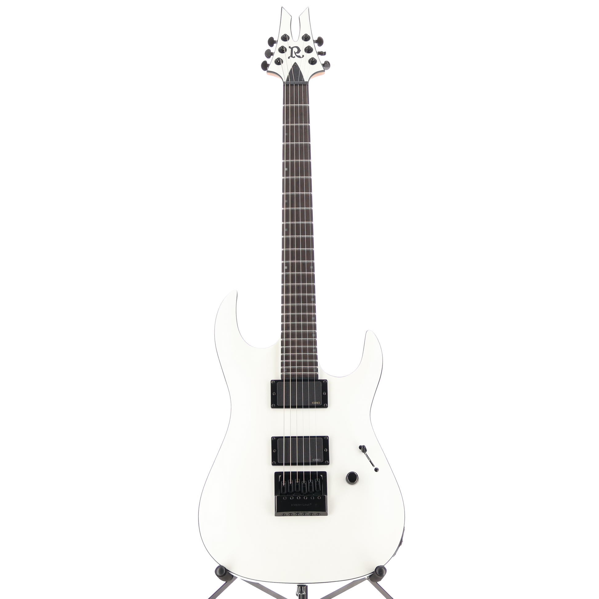BC Rich Andy James Signature Assassin 6 Matte White - EMG 85 & 81 Pickup Mod (T1) (60330)