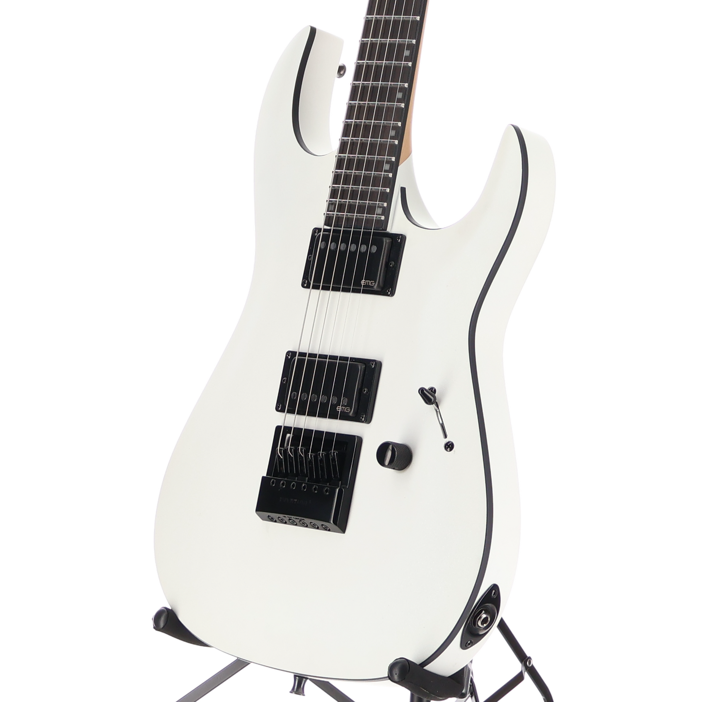 BC Rich Andy James Signature Assassin 6, Matte White, Plays Great (Q10) (60337)