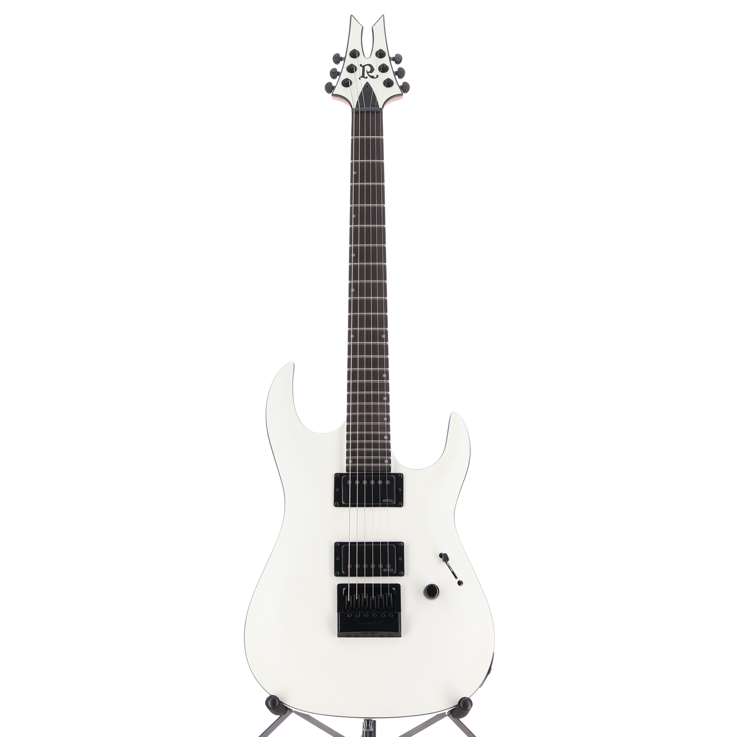 BC Rich Andy James Signature Assassin 6, Matte White, Plays Great (Q10) (60337)