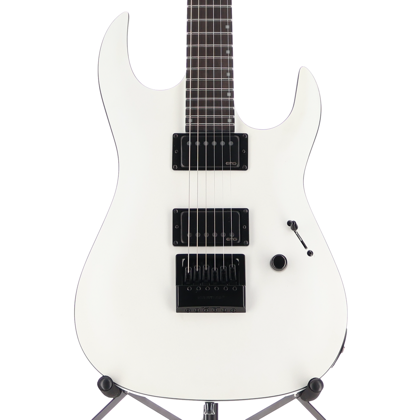 BC Rich Andy James Signature Assassin 6, Matte White, Plays Great (Q10) (60337)
