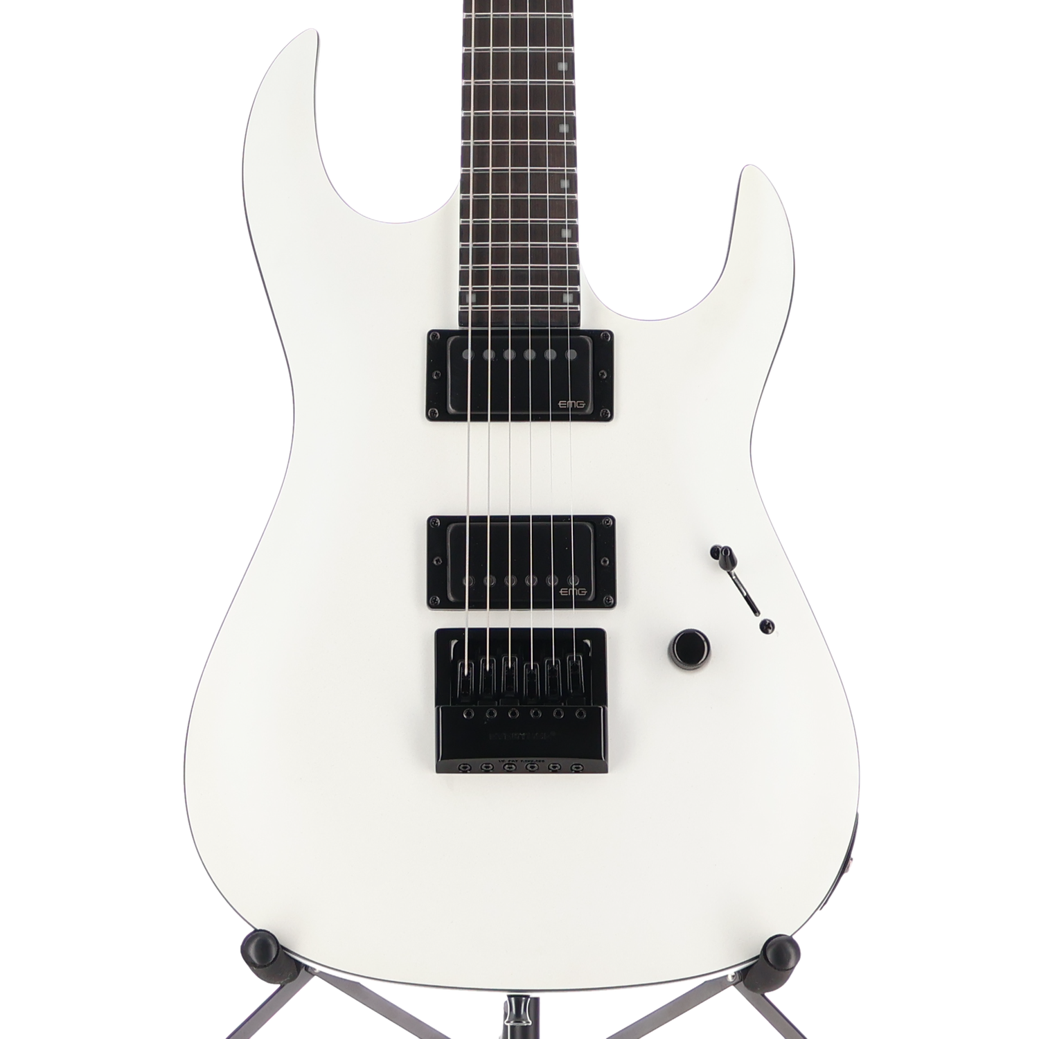 BC Rich Andy James Signature Assassin 6, Matte White, Plays Great (Q10) (60337)