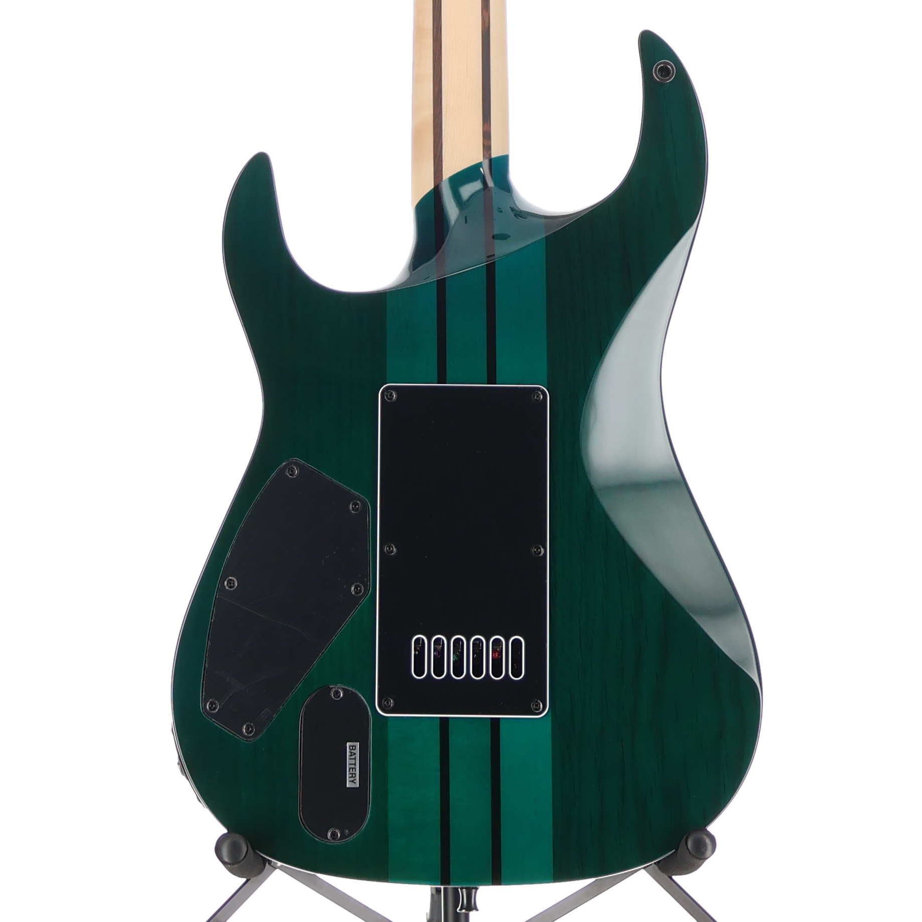 BC Rich Andy James Signature Assassin 6 Trans Green - EMG 85 & 81 Pickup Mod (SR) (60399)