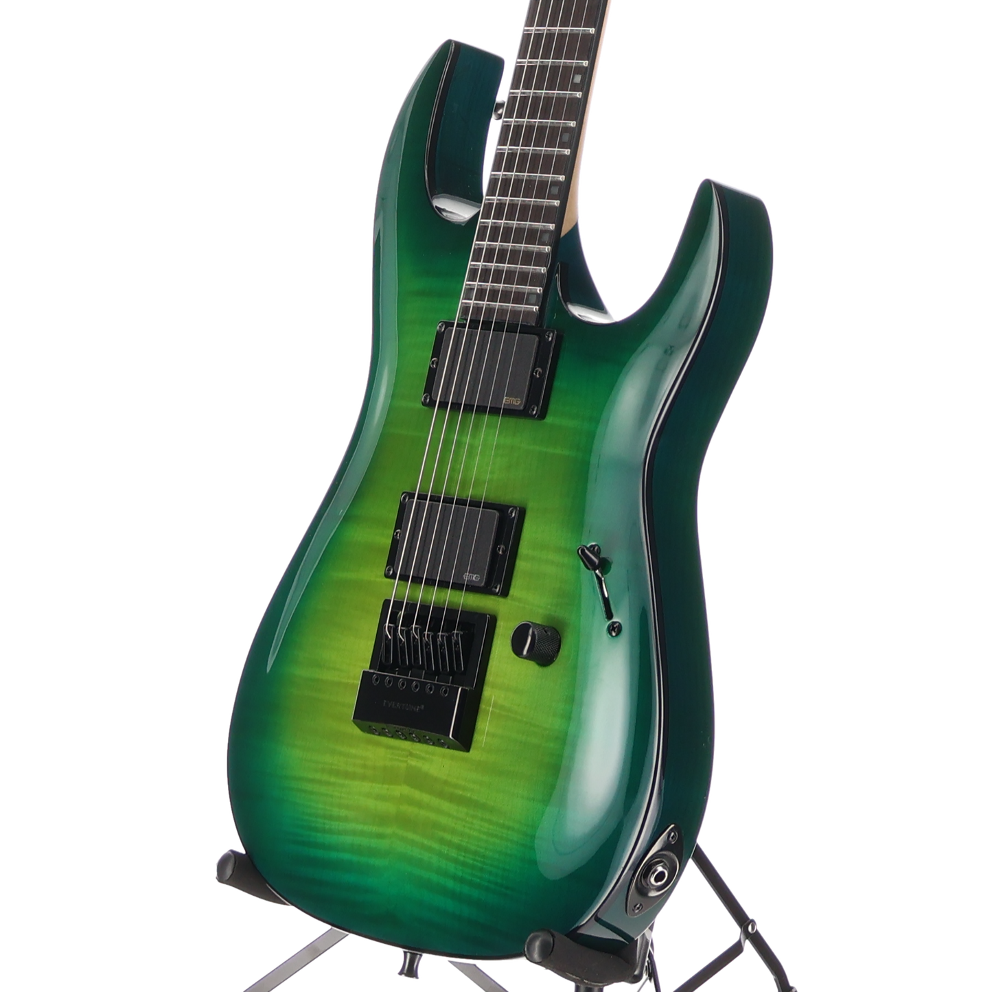 BC Rich Andy James Signature Assassin 6 Trans Green - EMG 85 & 81 Pickup Mod (SR) (60399)