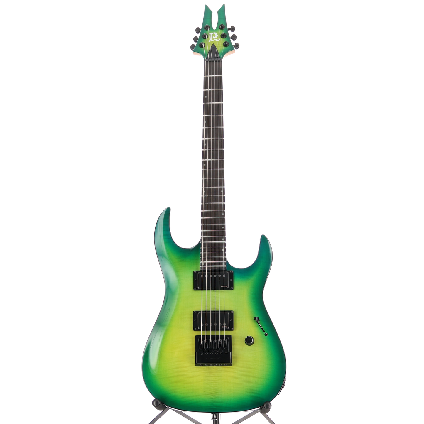 BC Rich Andy James Signature Assassin 6, Trans Green, Plays Great (Q9) (60338)