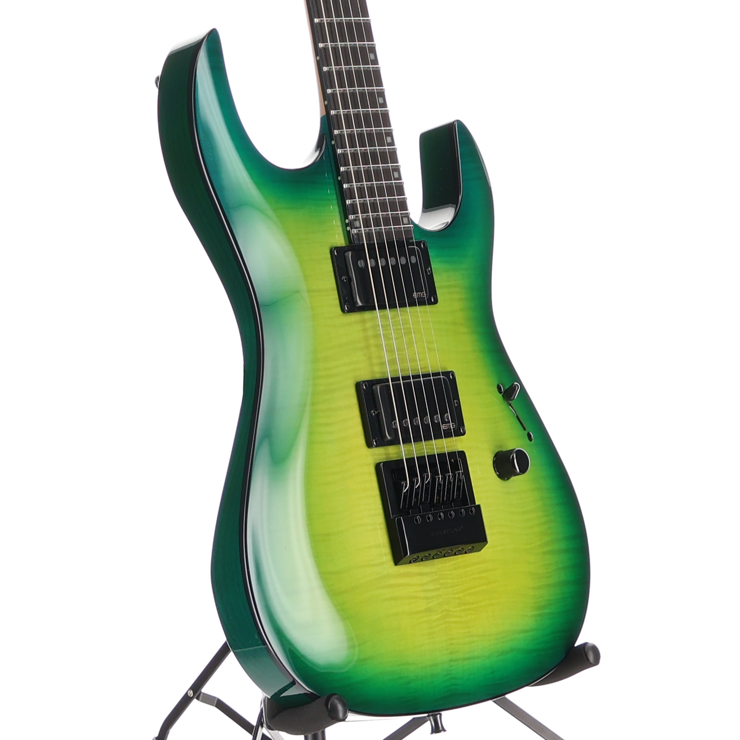 BC Rich Andy James Signature Assassin 6, Trans Green, Professional Setup (SR) (60344)