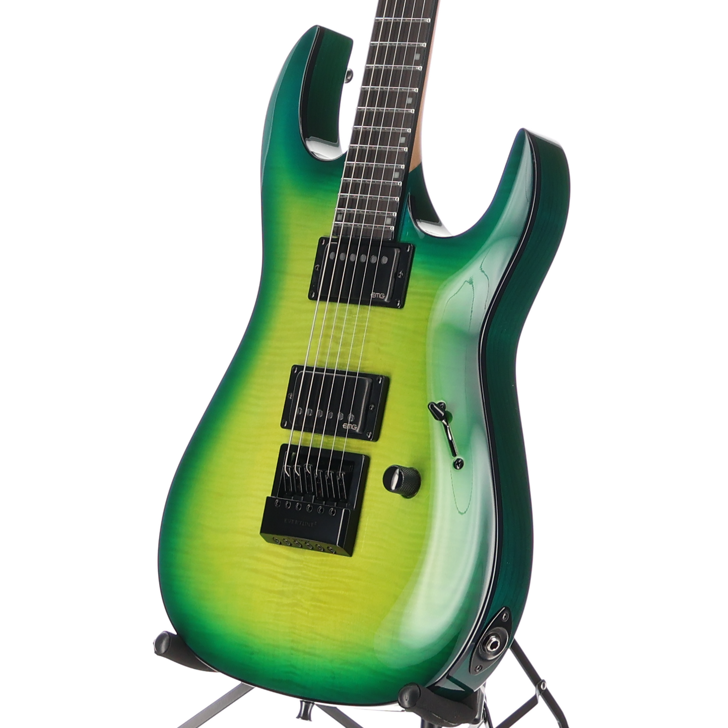 BC Rich Andy James Signature Assassin 6, Trans Green, Professional Setup (SR) (60344)