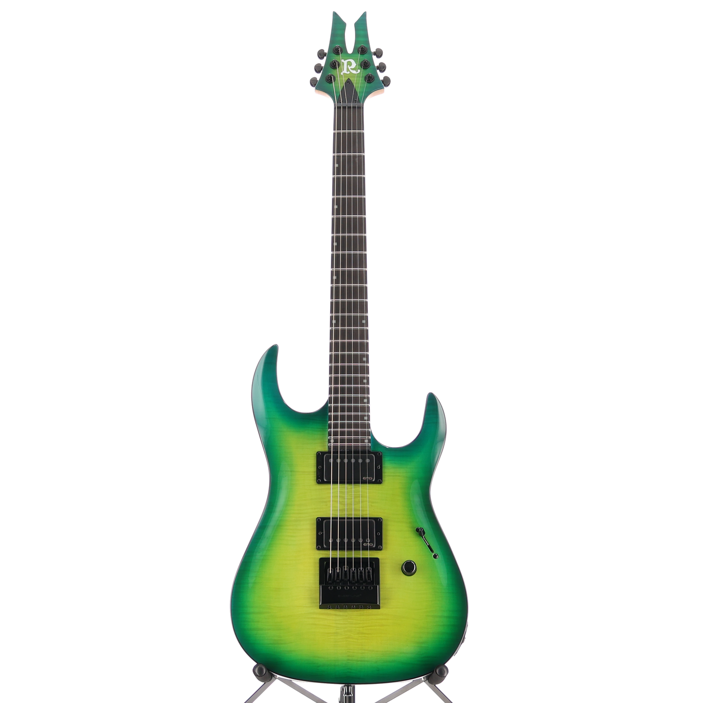 BC Rich Andy James Signature Assassin 6, Trans Green, Professional Setup (SR) (60344)