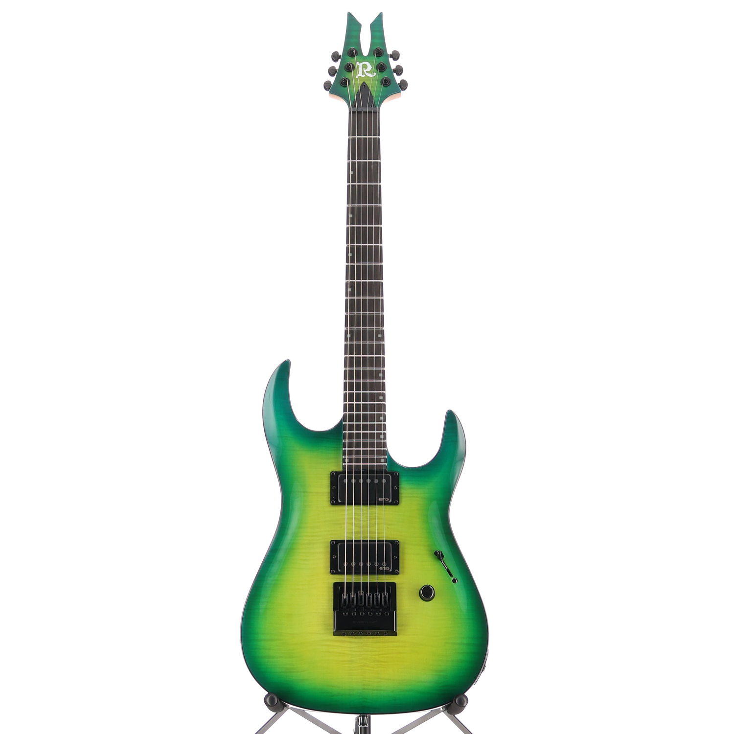 BC Rich Andy James Signature Assassin 6, Trans Green, Professional Setup (SR) (60344)