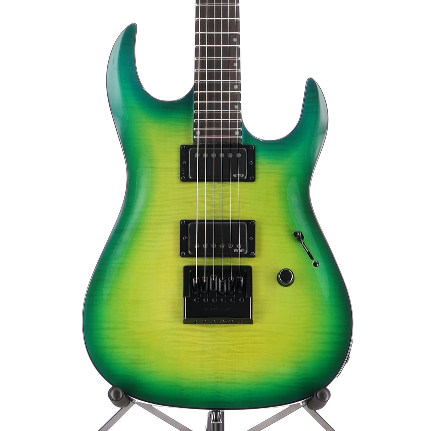 BC Rich Andy James Signature Assassin 6, Trans Green, Professional Setup (SR) (60344)