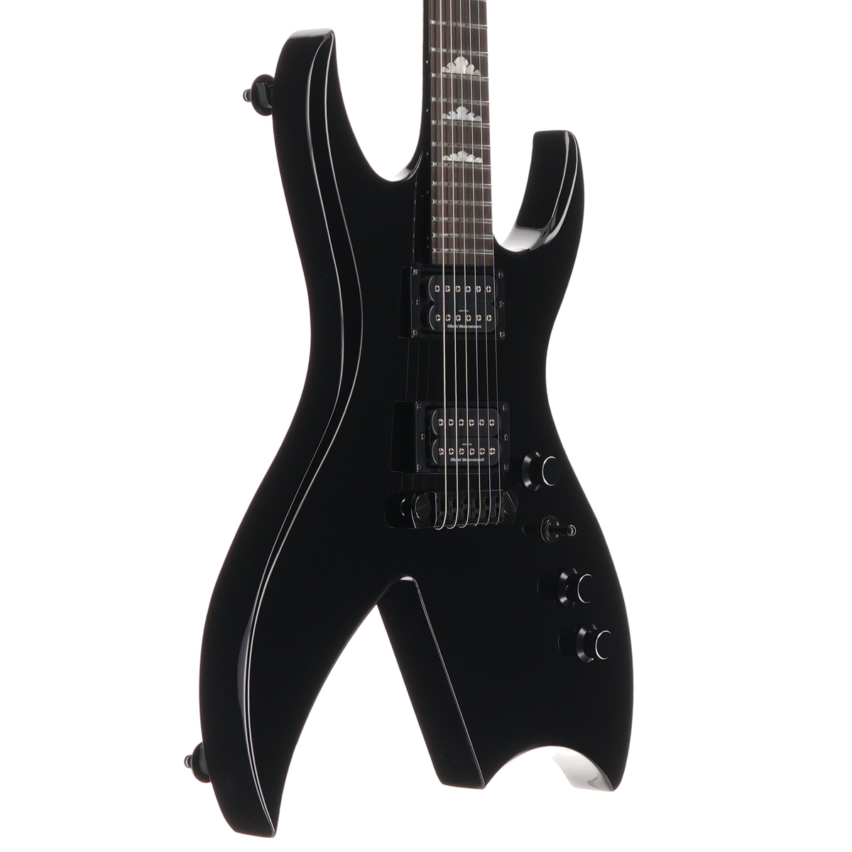 BC Rich B Legacy 2023, Nyatoh Body, Maple Neck, Ebony Fingerboard - Gloss Black (G10) (60344)