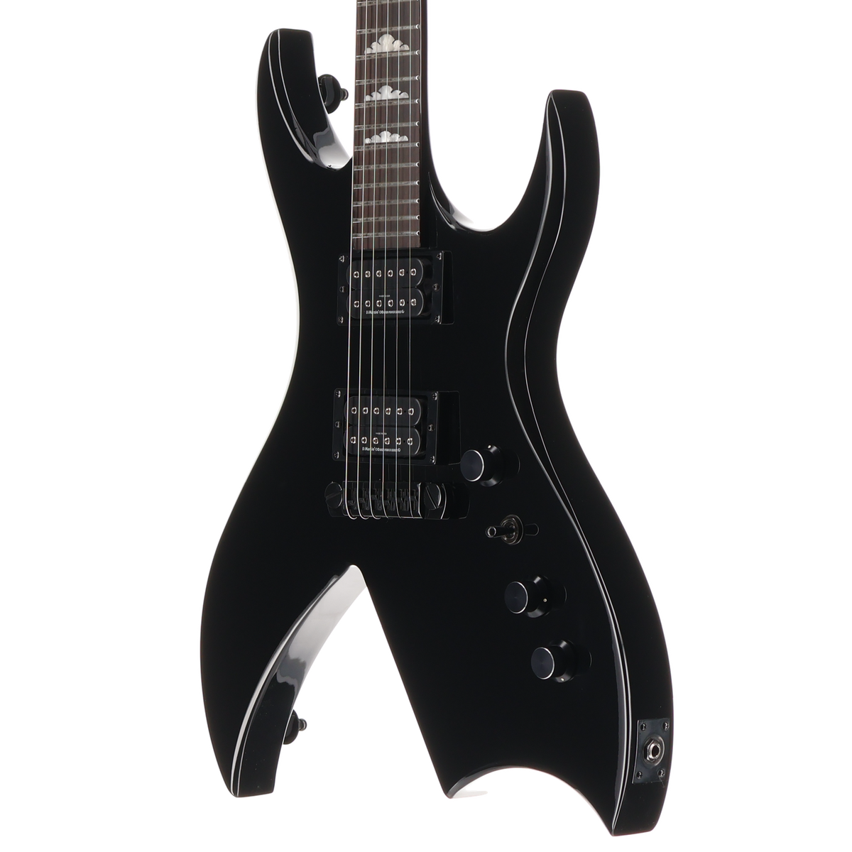 BC Rich B Legacy 2023, Nyatoh Body, Maple Neck, Ebony Fingerboard - Gloss Black (G10) (60344)