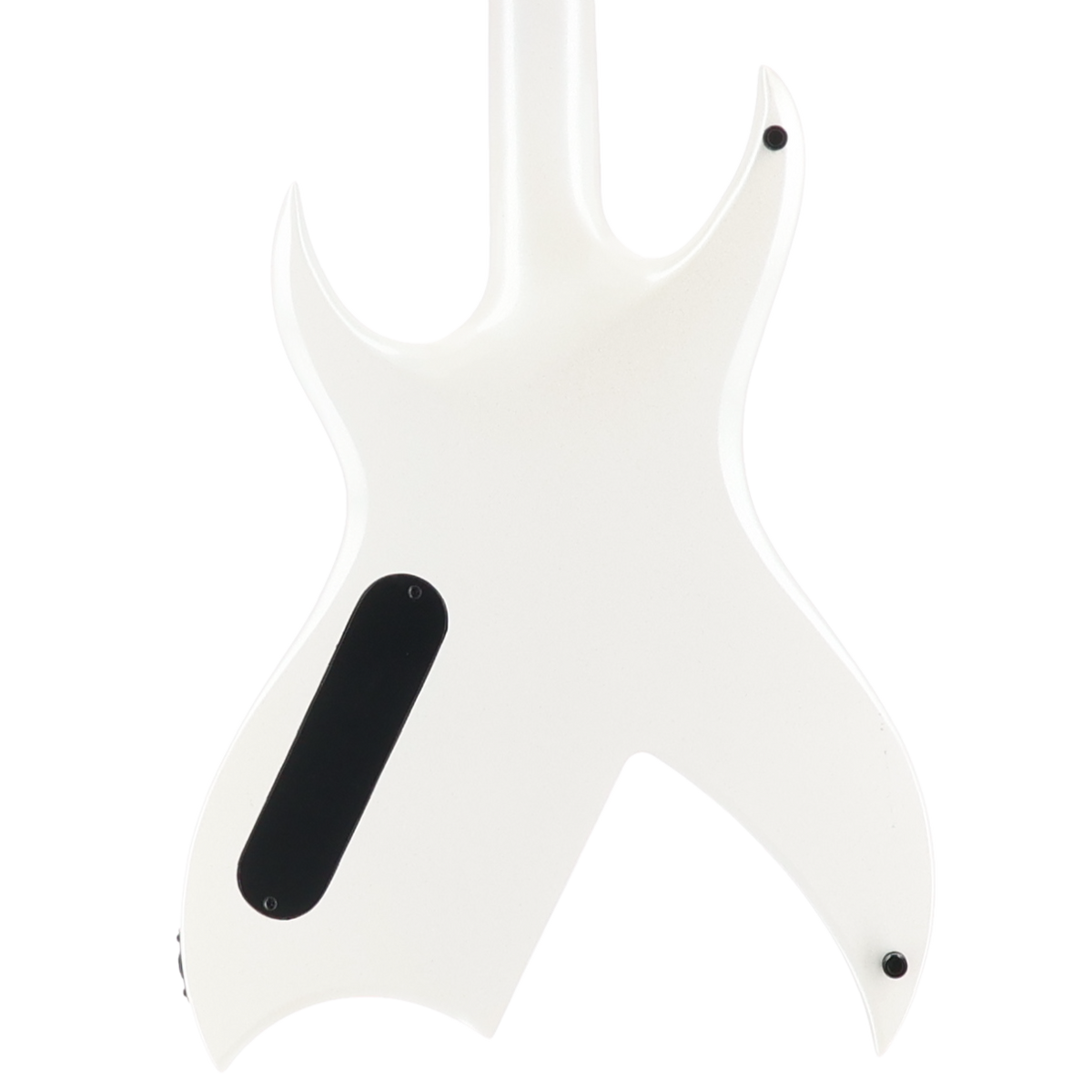 BC Rich B Legacy 2023 Nyatoh Body Maple Neck, Ebony - Pearl White (SR) (40203)