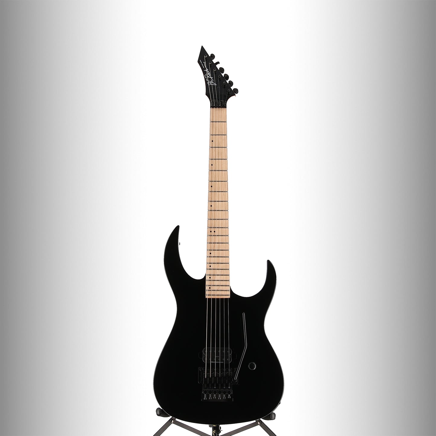 BC Rich Gunslinger II Prophecy with Nyatoh Body, Maple Neck, Maple Fingerboard, and 1 Humbucking Pickup - Black Pearl (G6) (60050)
