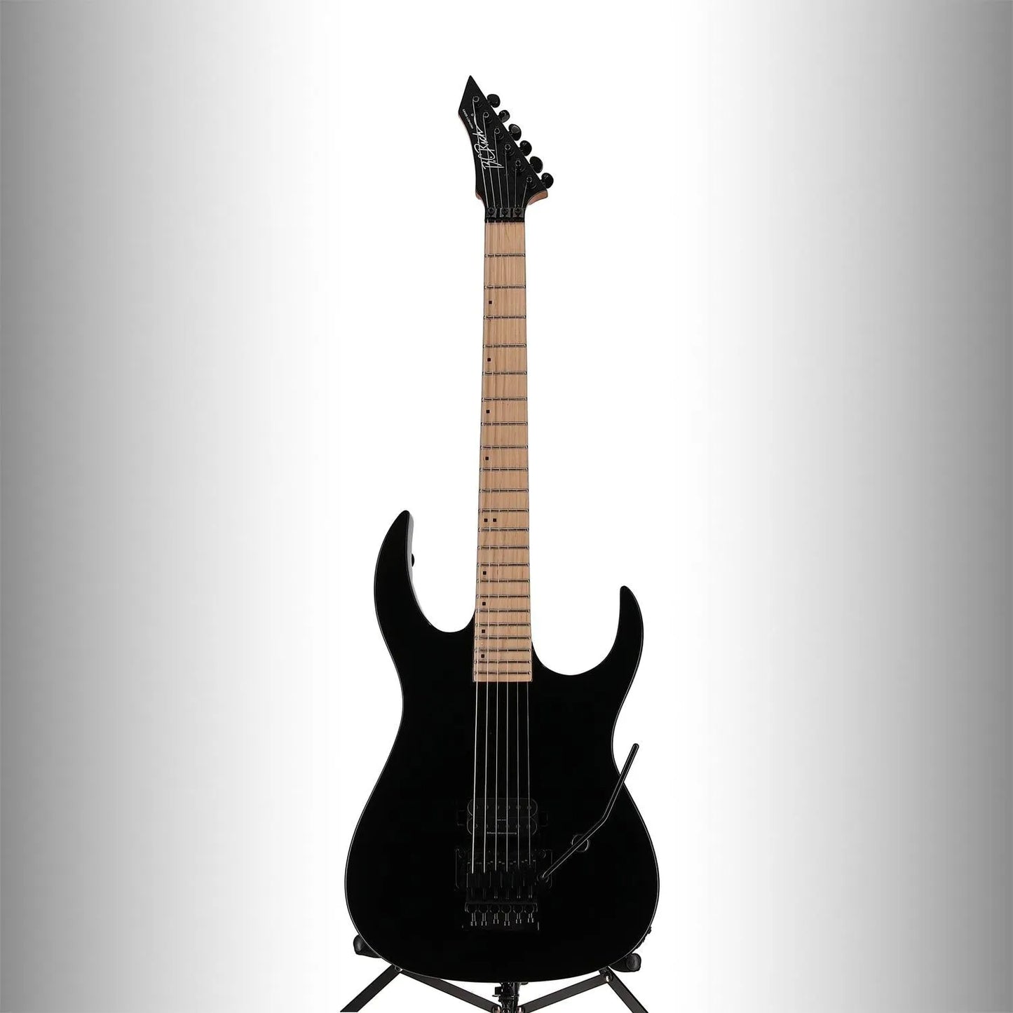 BC Rich Gunslinger II Prophecy with Nyatoh Body, Maple Neck, Maple Fingerboard, and 1 Humbucking Pickup - Black Pearl (G9) (60043)