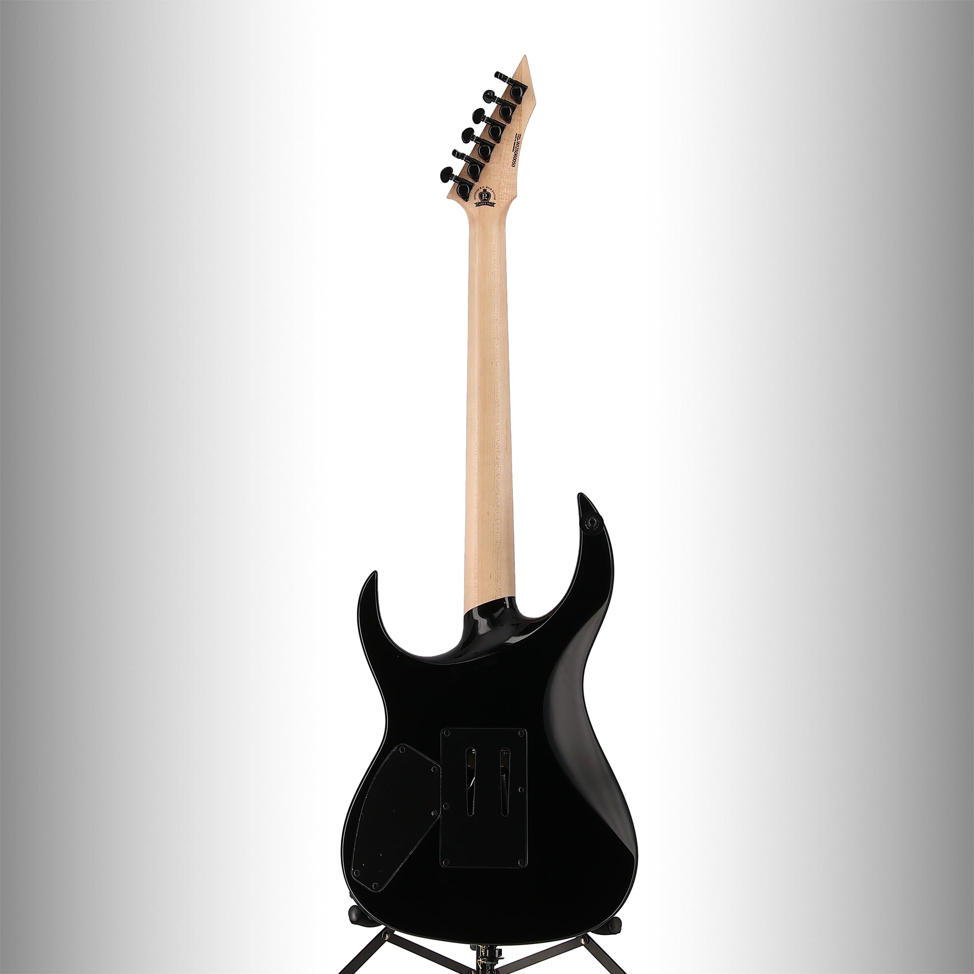 BC Rich Gunslinger II Prophecy with Nyatoh Body, Maple Neck, Maple Fingerboard, and 1 Humbucking Pickup - Black Pearl (SR) (60050)