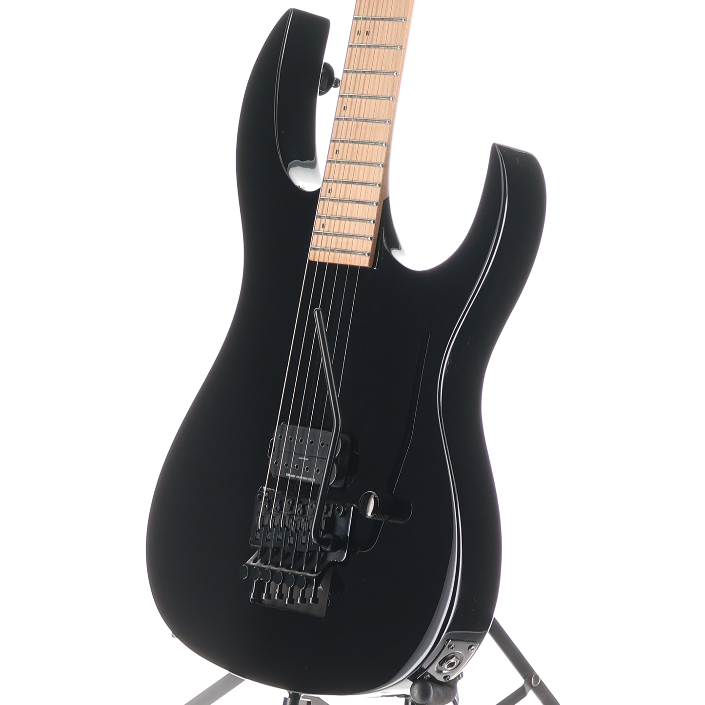 BC Rich Gunslinger II Prophecy with Nyatoh Body, Maple Neck, Maple Fingerboard, and 1 Humbucking Pickup - Black Pearl (W4) (60066)