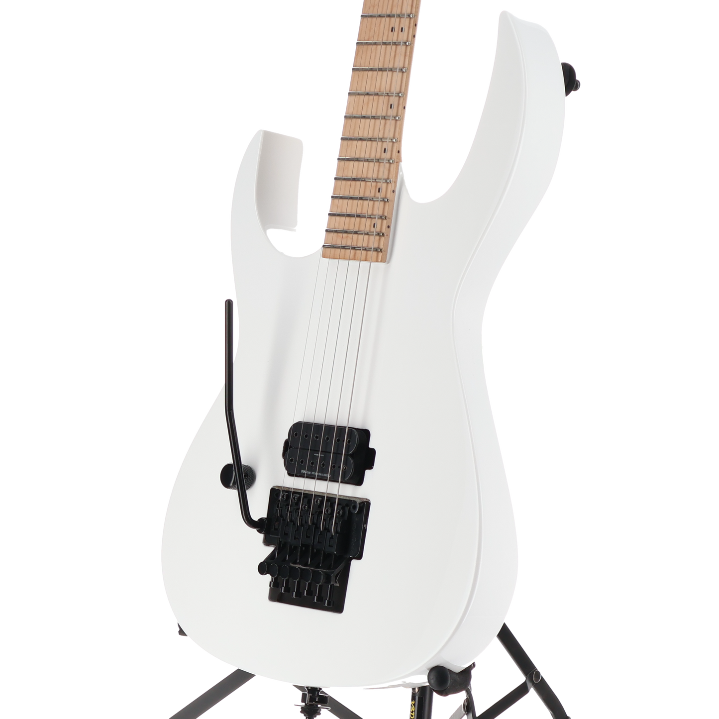 BC Rich Gunslinger II Prophecy with Nyatoh Body, Maple Neck, Maple Fingerboard, and 1 Humbucking Pickup, Left Handed - White Pearl (G4) (60067)