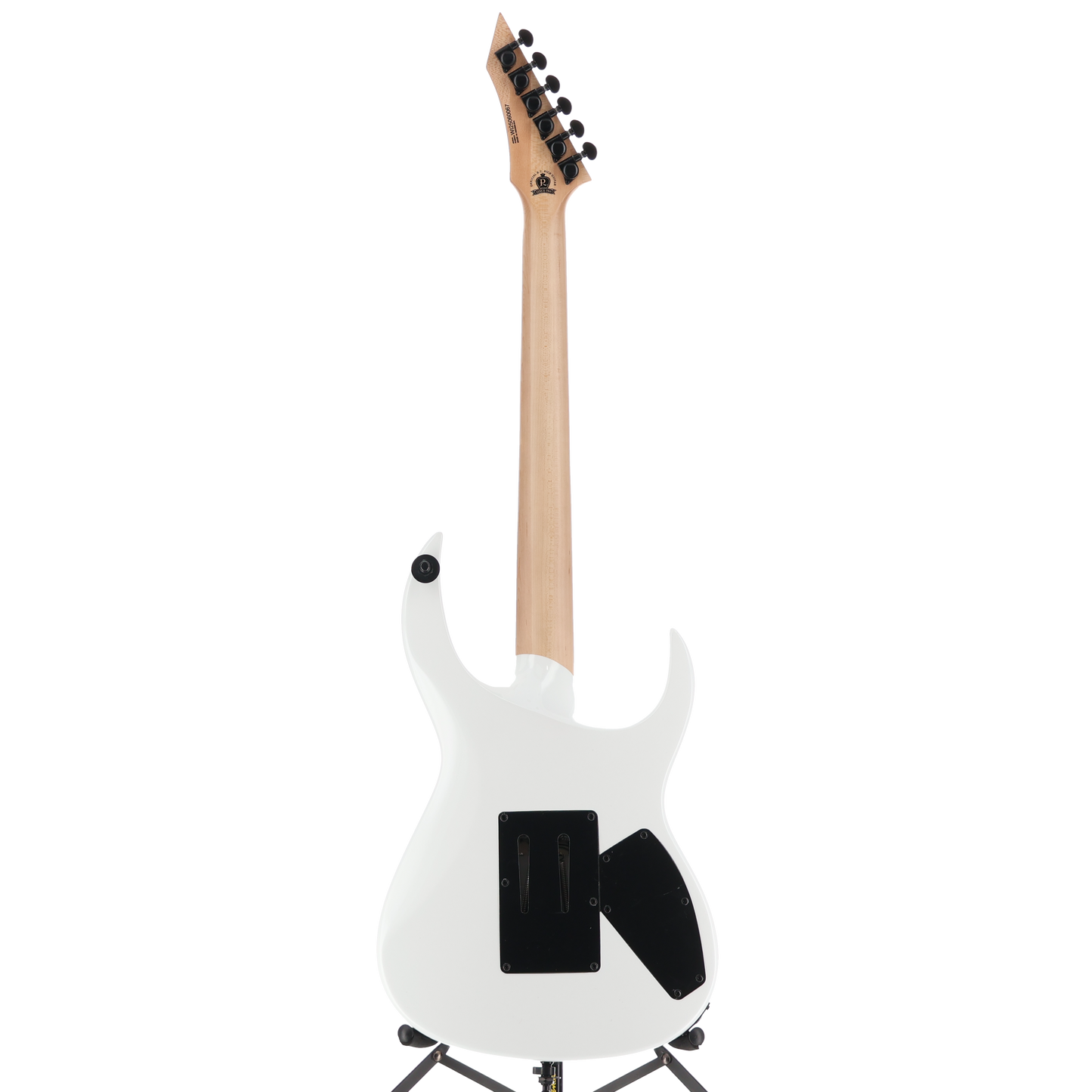 BC Rich Gunslinger II Prophecy with Nyatoh Body, Maple Neck, Maple Fingerboard, and 1 Humbucking Pickup, Left Handed - White Pearl (G4) (60067)