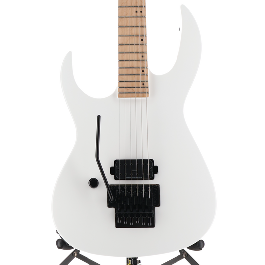 BC Rich Gunslinger II Prophecy with Nyatoh Body, Maple Neck, Maple Fingerboard, and 1 Humbucking Pickup, Left Handed - White Pearl (G4) (60067)