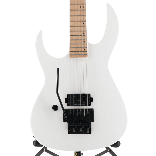 BC Rich Gunslinger II Prophecy with Nyatoh Body, Maple Neck, Maple Fingerboard, and 1 Humbucking Pickup, Left Handed - White Pearl (G4) (60067)