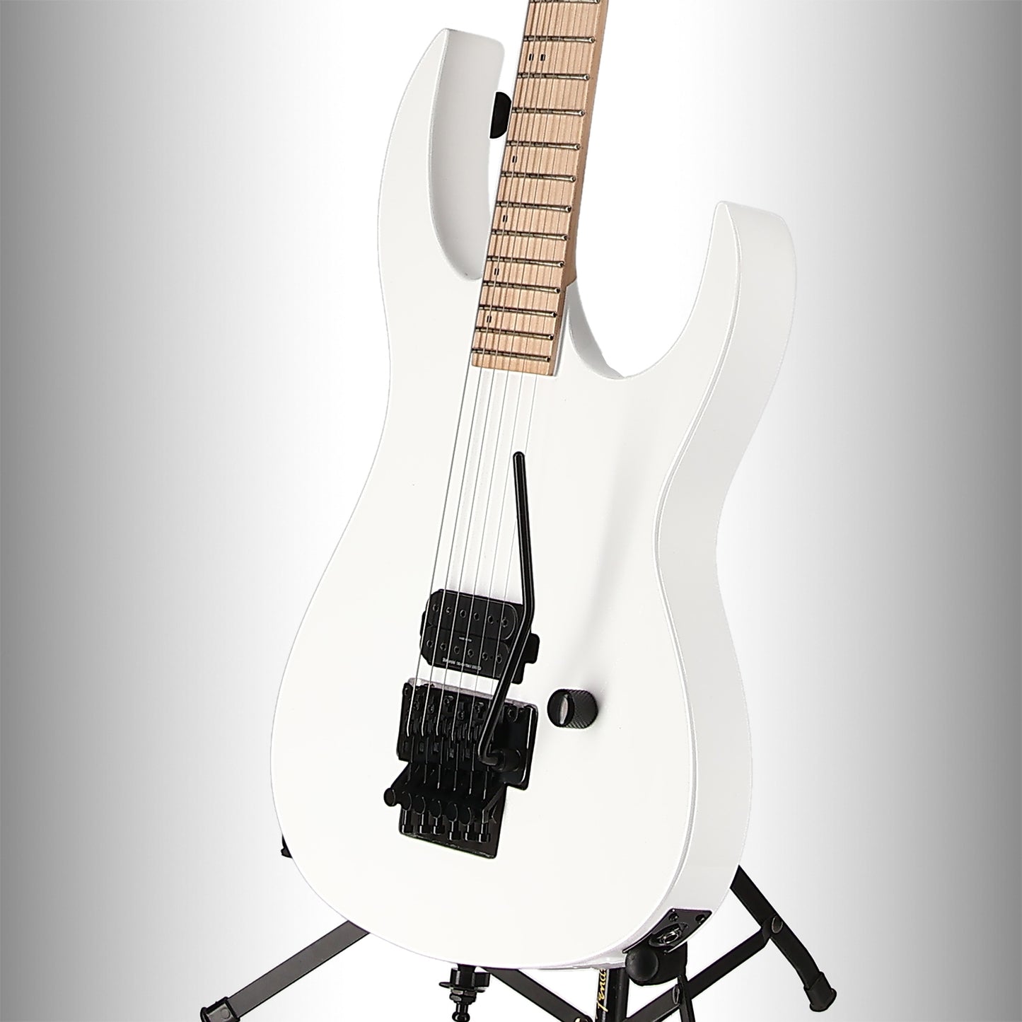 BC Rich Gunslinger II Prophecy with Nyatoh Body, Maple Neck, Maple Fingerboard, and 1 Humbucking Pickup - White Pearl (M11) (60068)