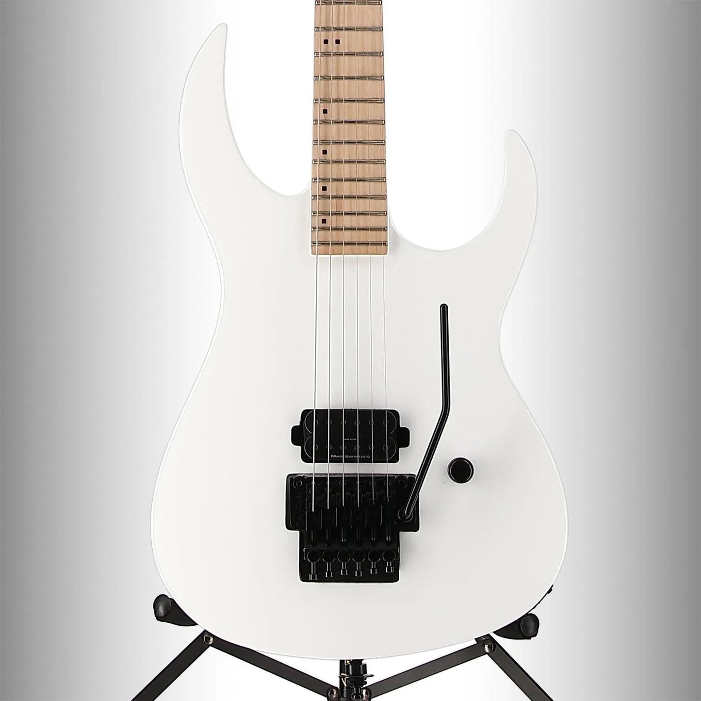 BC Rich Gunslinger II Prophecy with Nyatoh Body, Maple Neck, Maple Fingerboard, and 1 Humbucking Pickup - White Pearl (M11) (60068)