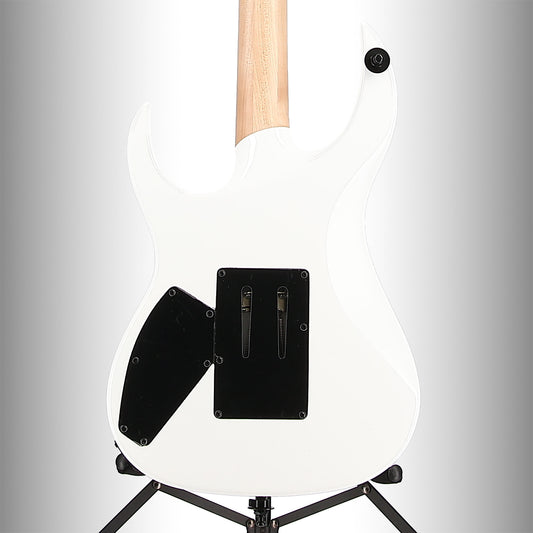 BC Rich Gunslinger II Prophecy with Nyatoh Body, Maple Neck, Maple Fingerboard, and 1 Humbucking Pickup - White Pearl (M2) (60054)