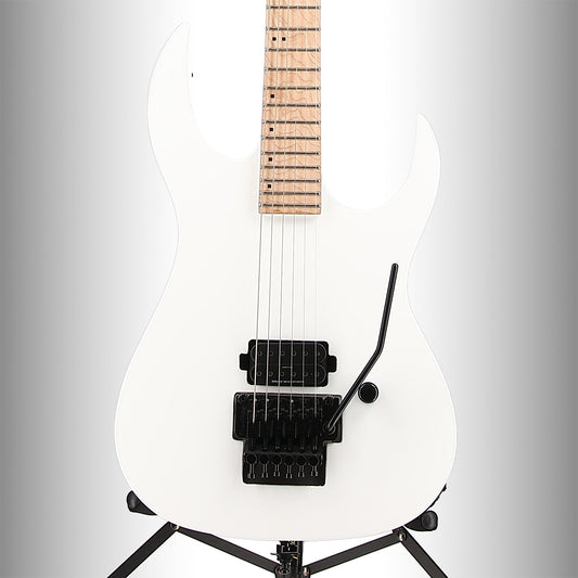 BC Rich Gunslinger II Prophecy with Nyatoh Body, Maple Neck, Maple Fingerboard, and 1 Humbucking Pickup - White Pearl (M2) (60054)