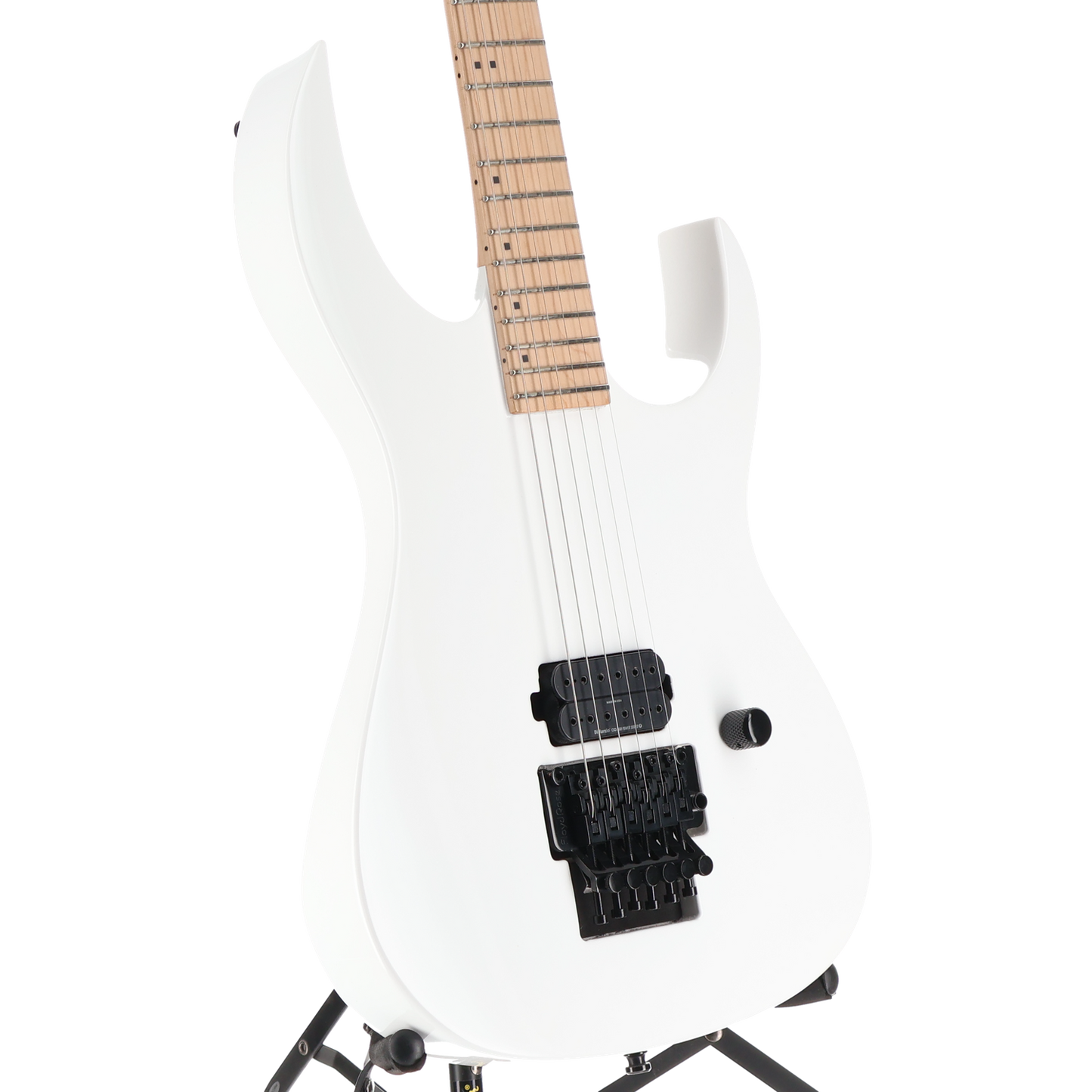 BC Rich Gunslinger II Prophecy with Nyatoh Body, Maple Neck, Maple Fingerboard, and 1 Humbucking Pickup - White Pearl (SR) (60052)