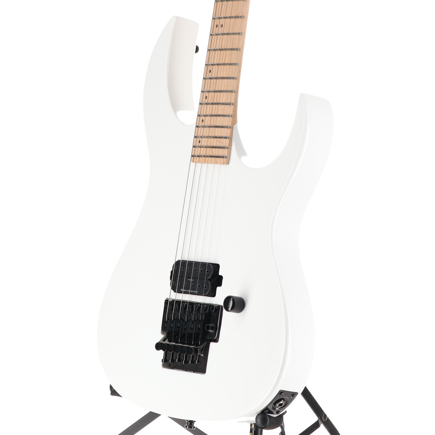 BC Rich Gunslinger II Prophecy with Nyatoh Body, Maple Neck, Maple Fingerboard, and 1 Humbucking Pickup - White Pearl (SR) (60052)