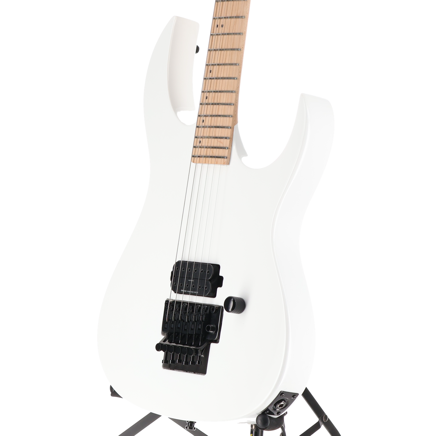 BC Rich Gunslinger II Prophecy with Nyatoh Body, Maple Neck, Maple Fingerboard, and 1 Humbucking Pickup - White Pearl (SR) (60052)