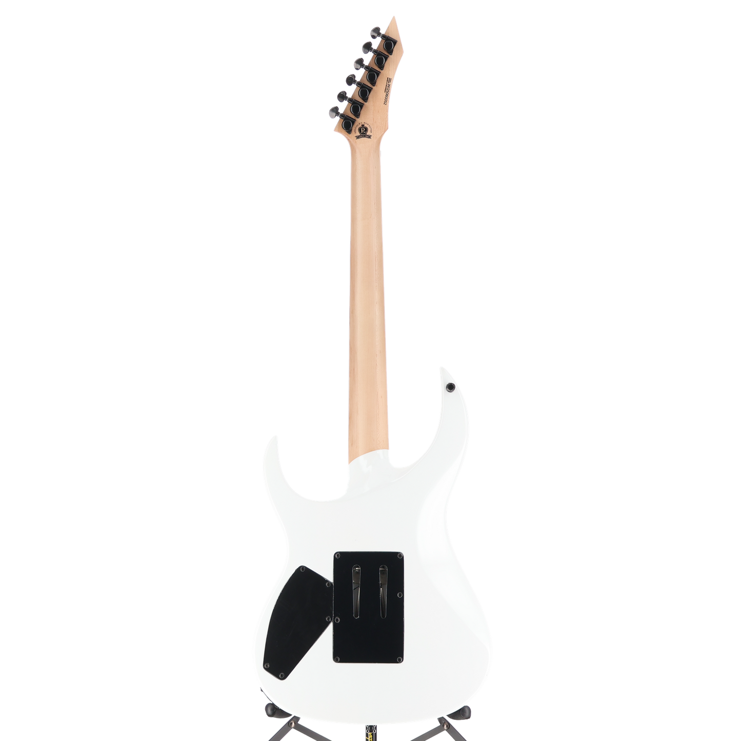 BC Rich Gunslinger II Prophecy with Nyatoh Body, Maple Neck, Maple Fingerboard, and 1 Humbucking Pickup - White Pearl (SR) (60052)