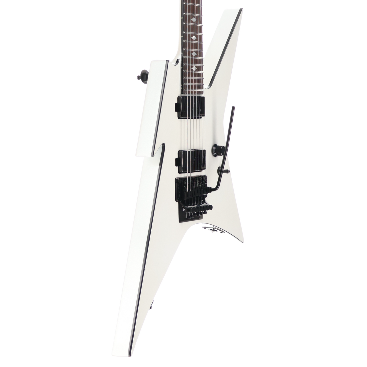 BC Rich Ironbird Extreme MK2, 7 String, Floyd Rose, Glitter White, Pro Setup (BB7)(40149) (40149)