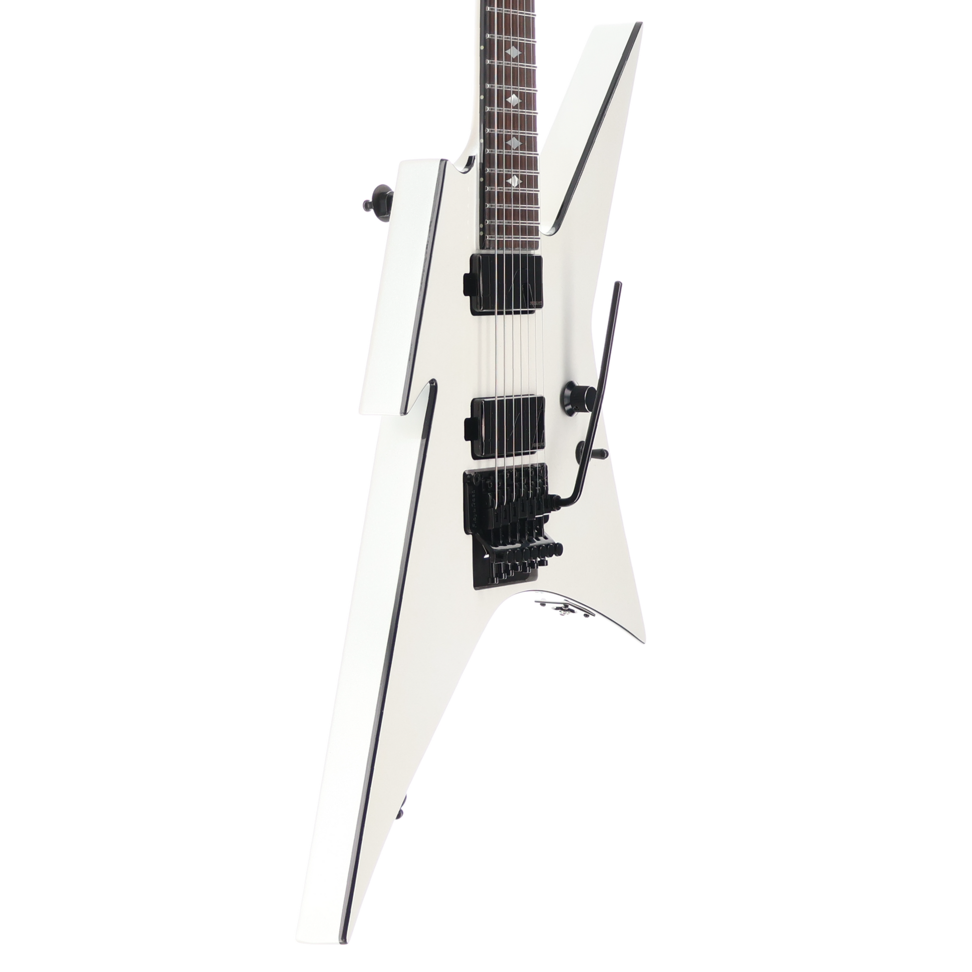 BC Rich Ironbird Extreme MK2, 7 String, Floyd Rose, Glitter White, Pro Setup (BB7)(40149) (40149)