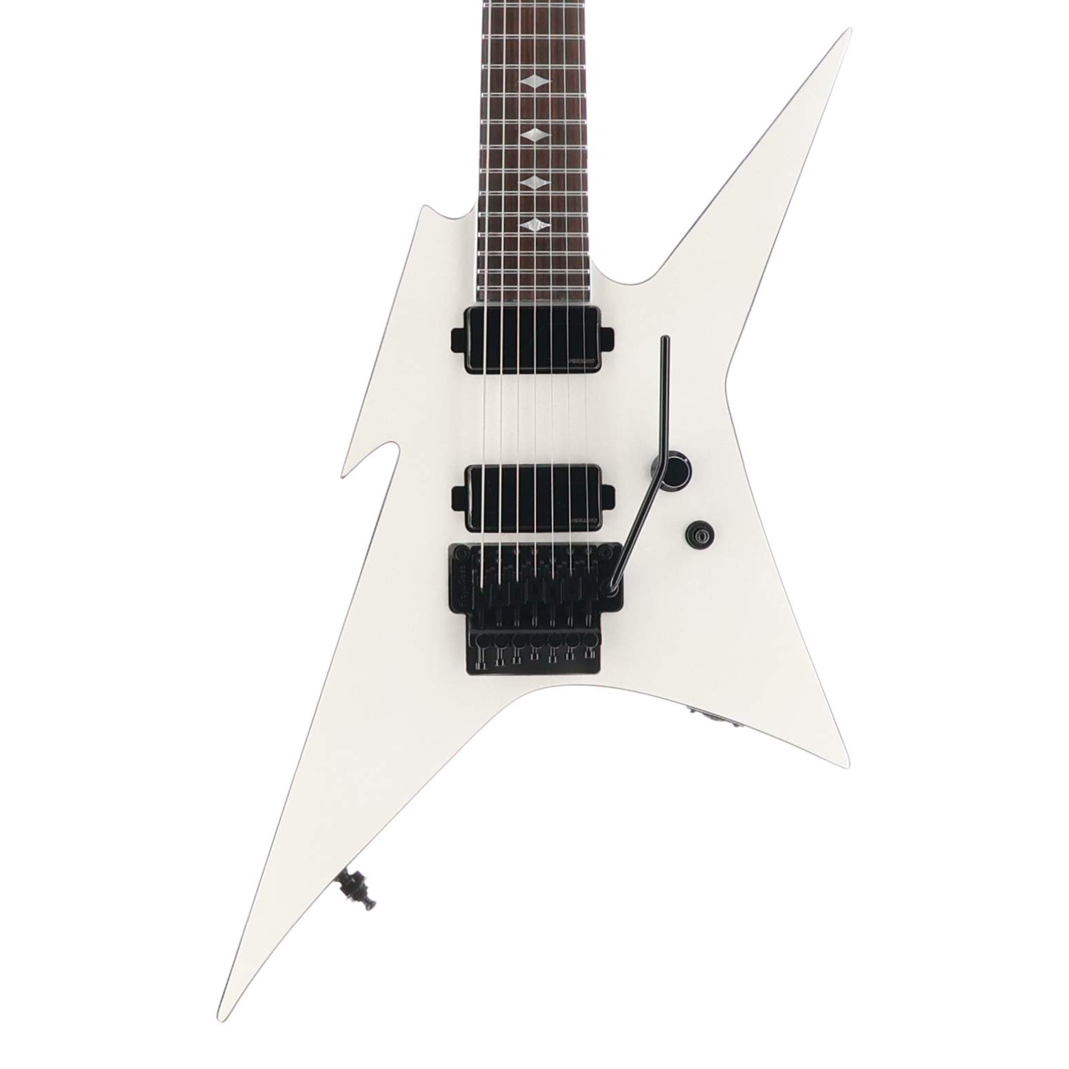 BC Rich Ironbird Extreme MK2, 7 String, Floyd Rose, Glitter White, Pro Setup (BB7)(40149) (40149)