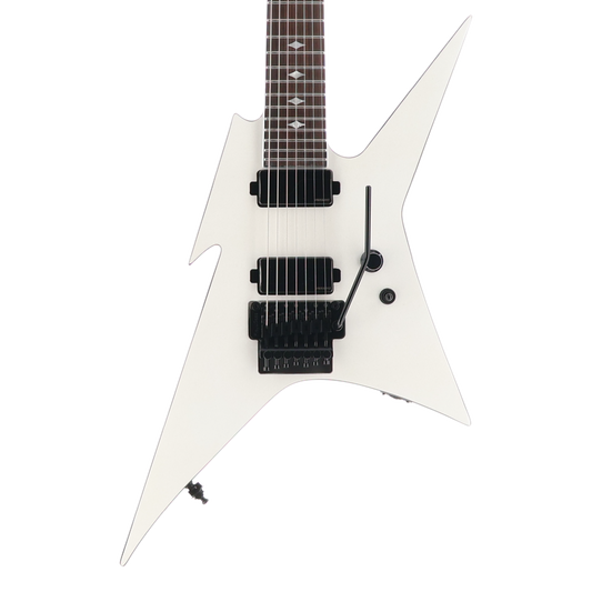 BC Rich Ironbird Extreme MK2, 7 String, Floyd Rose, Glitter White, Pro Setup (BB7)(40149) (40149)