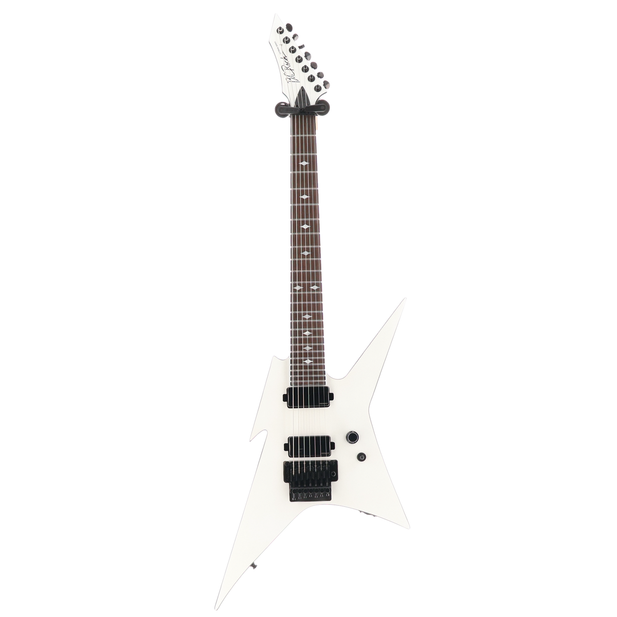 BC Rich Ironbird Extreme MK2, 7 String, Floyd Rose, Glitter White, Pro Setup (F2) (40149)