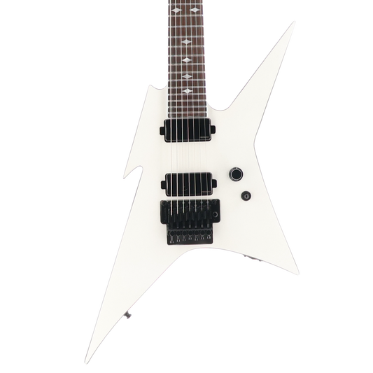 BC Rich Ironbird Extreme MK2, 7 String, Floyd Rose, Glitter White, Pro Setup (F2) (40149)