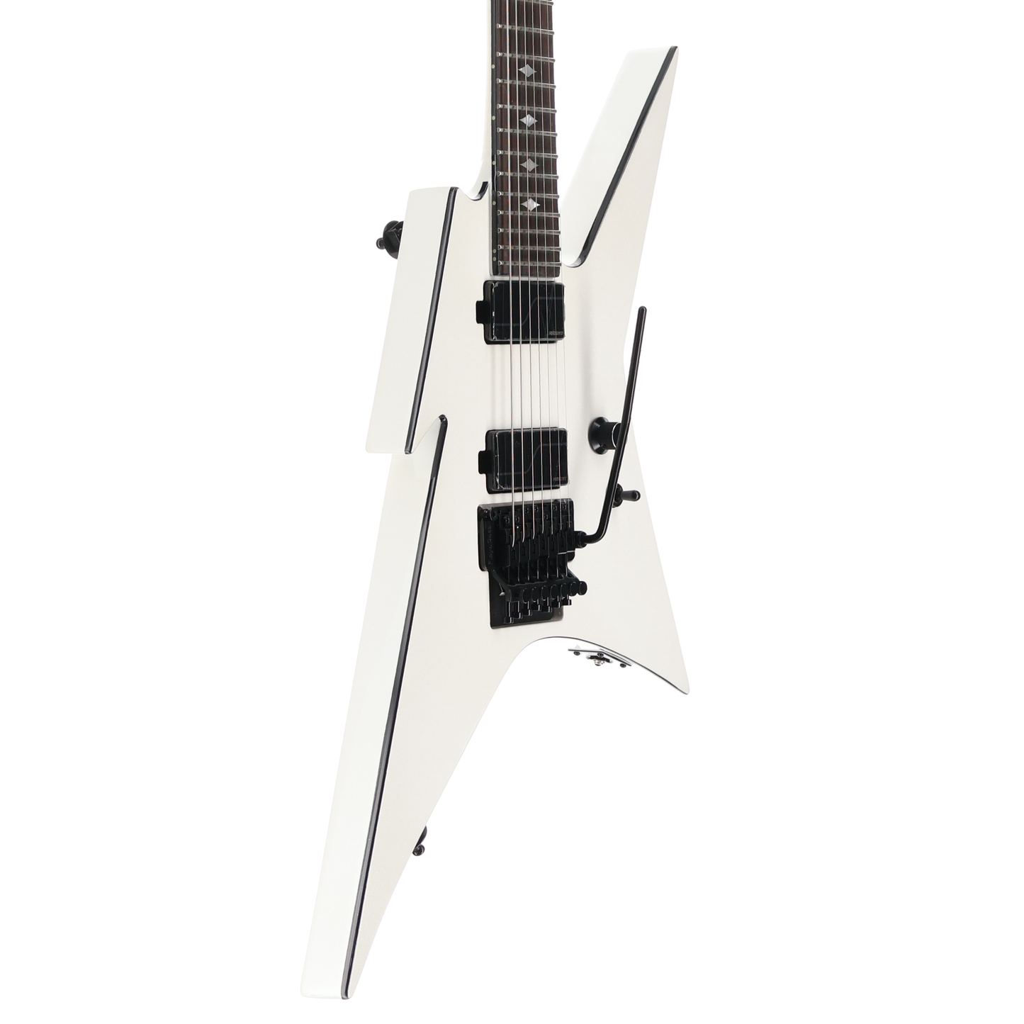 BC Rich Ironbird Extreme MK2, 7 string with Floyd Rose - Glitter White (BB4) (40146)