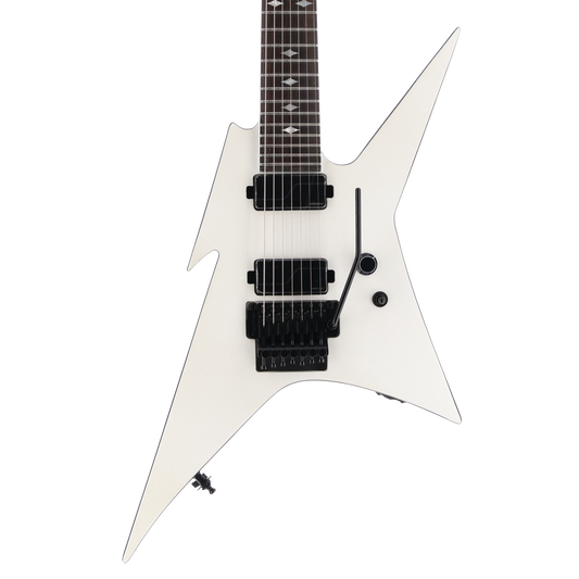 BC Rich Ironbird Extreme MK2, 7 string with Floyd Rose - Glitter White (BB4) (40146)
