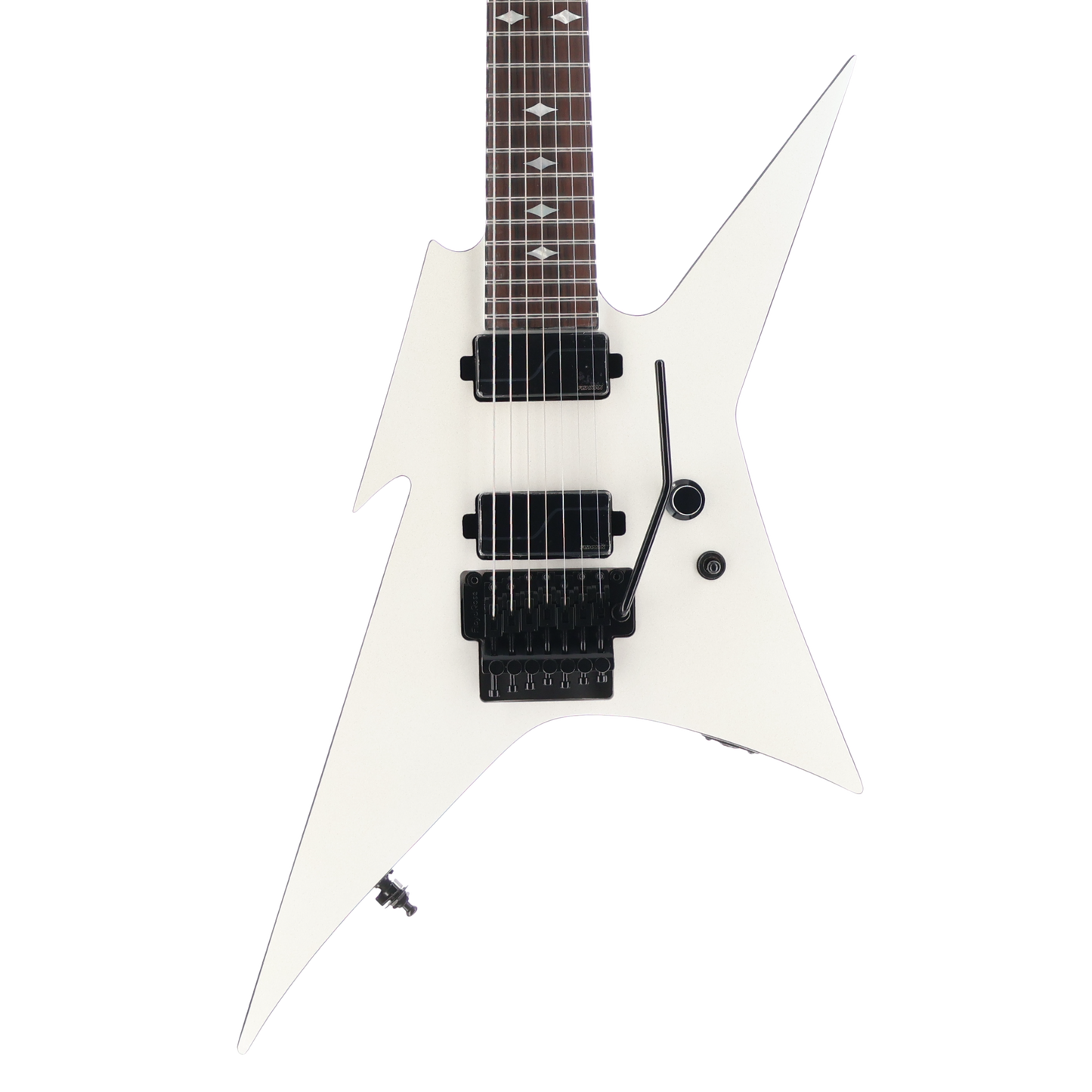 BC Rich Ironbird Extreme MK2, 7 string with Floyd Rose - Glitter White, Plays Great (AA6) (40145) (40145)